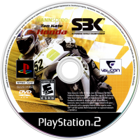 Hannspree Ten Kate Honda SBK Superbike World Championship Playstation 2 US box art